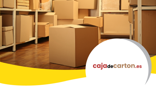 cajas de cartón con logo de caja de carton