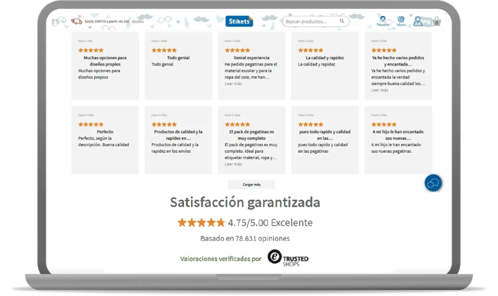 stikets laptop opiniones