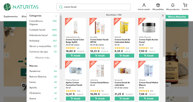 productos de Naturitas