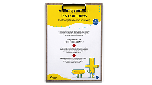 libro blanco sobre cómo responder a las opiniones