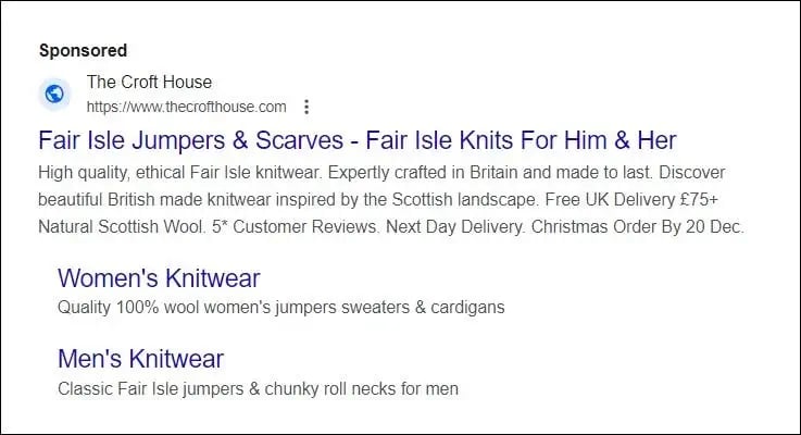 google-ads-extensions-example-crofthouse