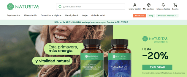 naturitas homepage