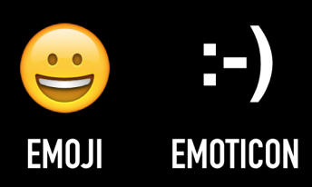 diferencia emojis y emoticons